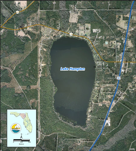 Lake Hampton Map